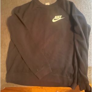 Nike sweatshirt size Small- Like New- black with white Nike and swoosh